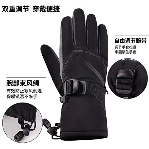 Winter Gloves, Ski/Snowboard Gloves, -20℉ Cold Insulated, Waterproof Windproof Thermal Hand Gloves for Snow Work and Outdoor Sports Skiing, Snow Playing, Motorcycling, Camping, Hiking, Men/Women