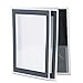Avery Flexi-View Two Pocket Folders, Holds up to 50 Sheets, 2 Black Folders (47847)