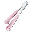 Miya Catch Cat Tongs, 7-Inch, Pink
