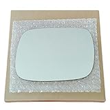 Mirror Glass and Adhesive 97-01 Jeep Cherokee (Down Size) SUV Driver Left Side Replacement