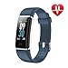 LETSCOM Fitness Tracker, Heart Rate Monitor Watch with Color Screen, IP68 Waterproof, Step Counter, Calorie Counter, Sleep Monitor, Pedometer, Smart Watch for Kids Women and Men