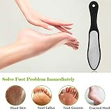 BEZOX Foot File Stainless Steel Double Side Callus Remover Soft Handle Pedicure view 4