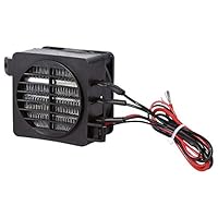 VIFERR Air Heater, PTC Car Fan Air Heater 100W 12V Energy Saving Constant Temperature Heating East Install Durable Element Heaters