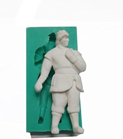 Frozen Kristoff Silicone Fondant Mold Chocolate Mold Sugar Mold Candy Mold