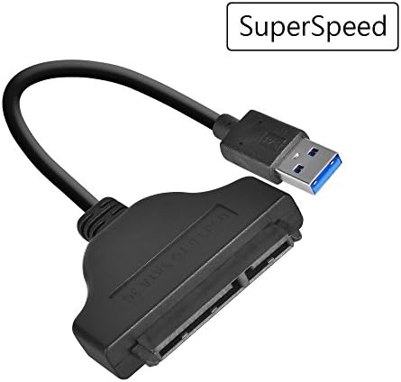 COWEEN USB 3.0 to SATA Adapter Sata to USB Converter 5Gbps for 2.5-inch Hard Drives (HDD) and Solid State Drives (SSD) Super Speed