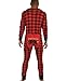 Plaid Bear Cheeks Flapjacks Adult Flapjack Onsie Pajamas by LazyOne | Adult Kid Infant Dog Family Matching Pajamas (MEDIUM)