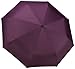 Crown Coast Umbrellas | Free Replacement Guarantee - Heavy Duty Auto Open/Close Travel Umbrella Windproof Up To 60 MPH Winds - Frame Won't Break If Flipped Inside Out - Customer Service Backed Product