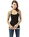 PattyBoutik Women Halter Racer Back Knit Top (Black Small)