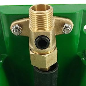 Yardwe Alimentatore Automatico per capre Cavalli bovini Pecore Mucche maiali Bestiame Animali (Verde) Yardwe Alimentatore Automatico per capre Cavalli bovini Pecore Mucche maiali Bestiame Animali (Verde)