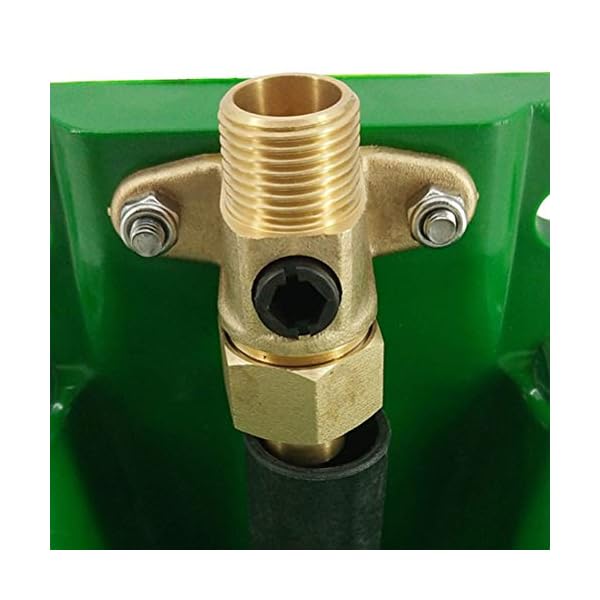 Yardwe Alimentatore Automatico per capre Cavalli bovini Pecore Mucche maiali Bestiame Animali (Verde) Yardwe Alimentatore Automatico per capre Cavalli bovini Pecore Mucche maiali Bestiame Animali (Verde)