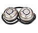 White Label Wireless Bluetooth Stereo Headphones - Gold