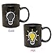 KLOUD City Heat Sensitive Color Changing Mug Coffee Cup/Tea Cup (Lightbulb)