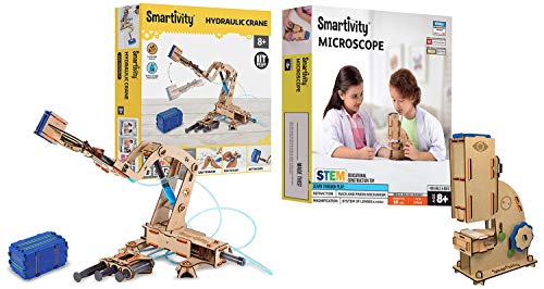 Buy Smartivity Pump It Move It Hydraulic Crane Stem Steam Educational ...