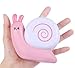 Aolige Jumbo Squishy Cute Pink Snails Kawaii Cream Scented Very Squishies Slow Rising Decompression Squeeze Toys