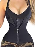 Sport Waist Trainer Corset for Weight Loss Workout Body Zipper Tummy Fat Burner