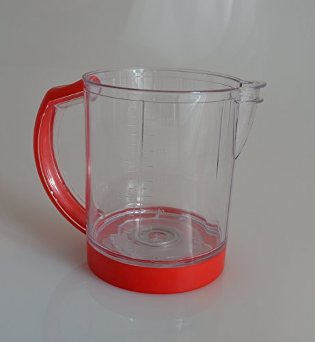 BEABA Babycook Pro/Pro 2X Replacement Mixing Bowl, Red