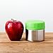 LunchBots Rounds 8oz Stainless Steel Leak-Proof Snack Container for Kids and Adults - Food Jar for Yogurt - Fruits - and Finger Foods - Eco-Friendly - Dishwasher Safe - 8oz - Green