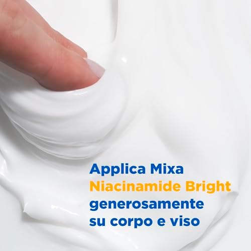Crema Idratante Anti-Macchie, Per Pelle Secca e Spenta, Pelle Idratata per 48H, Incarnato Luminoso e Uniforme, Con il 9% di Niacinamide, Vitamina C e Burro di Karité, Niacinamide Bright, 400 ml