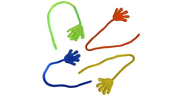 sticky stretchy hand