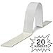 LONGCHAIN Instant Adhesive Carry Handle, 50 Pound Carry Load, 20 Handles Per Package, Use as Carry Strap for Moving Boxes, Stick on Handle for Carrying Items, Super Strong and Durable Adhesive