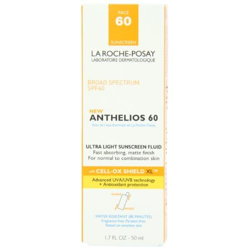 La Roche-Posay Anthelios 60 Ultra Light Sunscreen Fluid for Face, 1.7-Ounce Bottle image