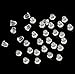 Clear Rubber Bullet Clutch Earring Safety Backs for Fish Hook Earring, Pack of 1000