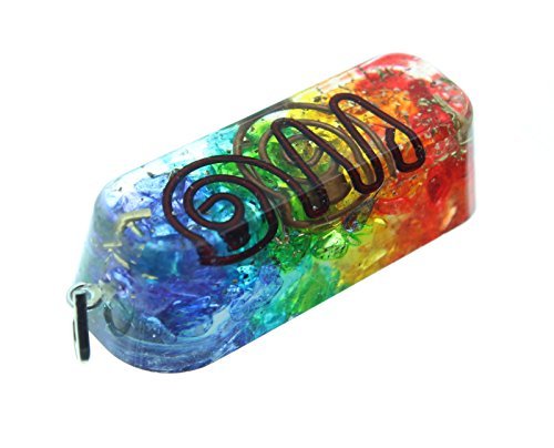 Orgonite Chakra Pendant With Genuine Stone