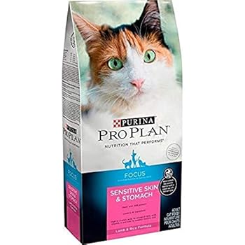 Amazon.com : Purina Pro Plan Sensitive Stomach Dry Cat ...