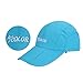 icolor Women Sun Cap Fishing Hats Summer Outdoor Travel Beach Sun Protection Ponytail Hole Golf Hat with UPF 50+ Neck & Face Flap Cover
