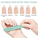 Onsen Secret Japanese Nail File - Professional 10-Pack Nail Files, Double Sided Natural & Acrylic Filers - 120/180 Grit - Disposable, Salon Smooth | Best Onsen File for Shiny Nails