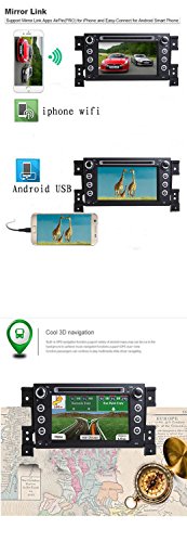Android 8.0 2005-2012 SUZUKI Grand Vitara Indash Car Stereo Radio Head Unit GPS Navigation System with DVD Player/Bluetooth/SD/USB/Radio/Steering Wheel Control/8 Core/4GB RAM/Free Map