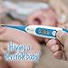 Best FDA Digital Medical Thermometer (Termometro) - Fast Readings in 10 Seconds - Baby Rectal Thermometer - Adult Oral Thermometer - DT-R1221BLU by iProven - with Fever Detection - 2019 High Quality