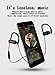 Bluetooth Headphones Bluetooth 4.1 Sport Earphones IPX5 Waterproof Noise Cancelling Wireless Bluetooth Headphones for Running,Cycling,Workout (Black)thumb 3