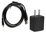 AC-UD11 Compatible AC Adapter/Charger + USB Cable for Sony DSC-W710, DSC-W800 , DSC-W830, DSC-W170, Cyber-Shot Digital Camera