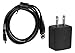 AC-UD11 Compatible AC Adapter/Charger + USB Cable for Sony DSC-W710, DSC-W800 , DSC-W830, DSC-W170, Cyber-Shot Digital Camera