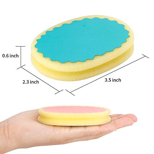 Facial Hair Removal for Women, TOPOINT Flawless Painless Hair Remover Depilation Sponge Pads for Face Lip Armpit Chin Cheek Leg - Thumbnail 6