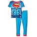 Justice League Little Boys Superman VS Batman 4 Piece Cotton Pant Set, Multi, 2T