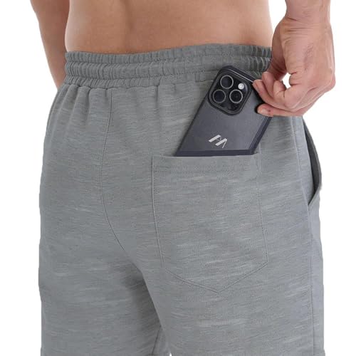 ZOXOZ Sports Trousers Men's Casual Sweatpants Cotton Elastic Waist Sweatpants
