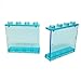 Lego Parts: Panel 1 x 4 x 3 - Hollow Studs (PACK of 2 - Transparent Light Blue)