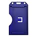 Dark Blue 2-Sided Rigid Vertical Multi-Card Holder SPID-0382 by Specialist ID (Navy Blue)