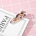 Hair Clips Set 10 Pcs Acrylic Resin Hair Barrettes Fashion Sweet Geometric Alligator Hair Clip for Women and Ladies Hair Accessories for Party Birthday Valentines Day Gifts