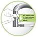 Oral Breeze QuickBreeze Oral Irrigator | Use 15 Seconds Daily for Dental Care on Teeth, Gums, Braces | May Naturally Prevent Gingivitis and Gum Disease for Kids and Adults | Easy Faucet Installation