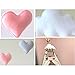 BESTOYARD Cloud Raindrop Hanging Decoration Love Heart Cloud Raindrop Baby Room Decor Kids Room Decorations Wall Art Decor