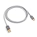 CableCreation USB C Cable 10FT USB A to USB C Cable Braided USB to C Cable Fast Charging Cable 3A 480Mbps Data Compatible with MacBook Air Chromebook Pixel Galaxy S22 S21 S10, etc 3M Space Gray