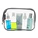 Keokee Clear Travel Toiletry Bag, TSA Approved for Carry On Liquids, Cosmetics