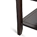 SIMPLIHOME Bedford SOLID WOOD Universal TV Media Stand, 53.9 inch Wide, Living Room Entertainment Center, Storage Cabinet with Glass Doors, for Flat Screen TVs up to 60 inches in Dark Tobacco Brown
