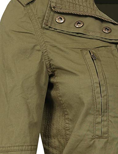 J. LOVNY Women's Versatile Military Anorak Jacket in Various Styles S-3XL