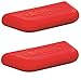 Lodge Red Silicone Assist Handle Holder, Set of 2