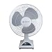 Comfort Zone CZ161WT Quiet 3-Speed 16-inch Oscillating Table Fan with Adjustable Tilt