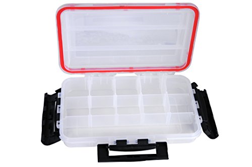 K.P Tacklebox Kunstköder Box wasserdicht M Gummiköderbox – Bild 3